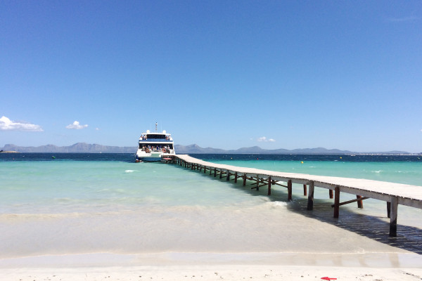 Alcudiastranden på Mallorca